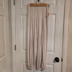 FP Movement by Free People Light Beige Joggers